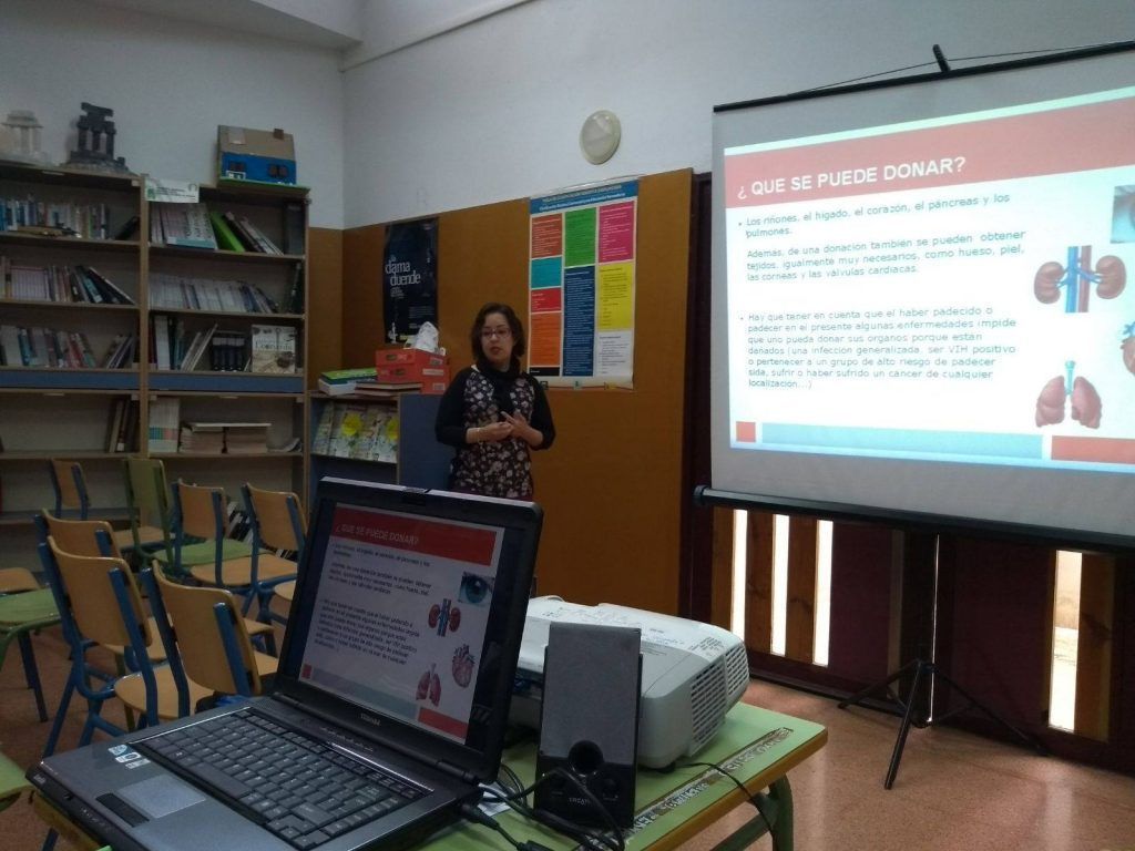 Taller concienciación donación organos
